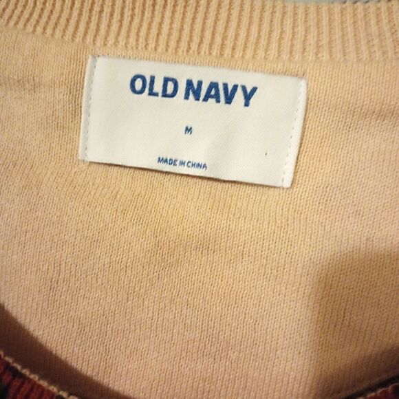 Old navy leopard print button down sweater - Picture 3 of 6